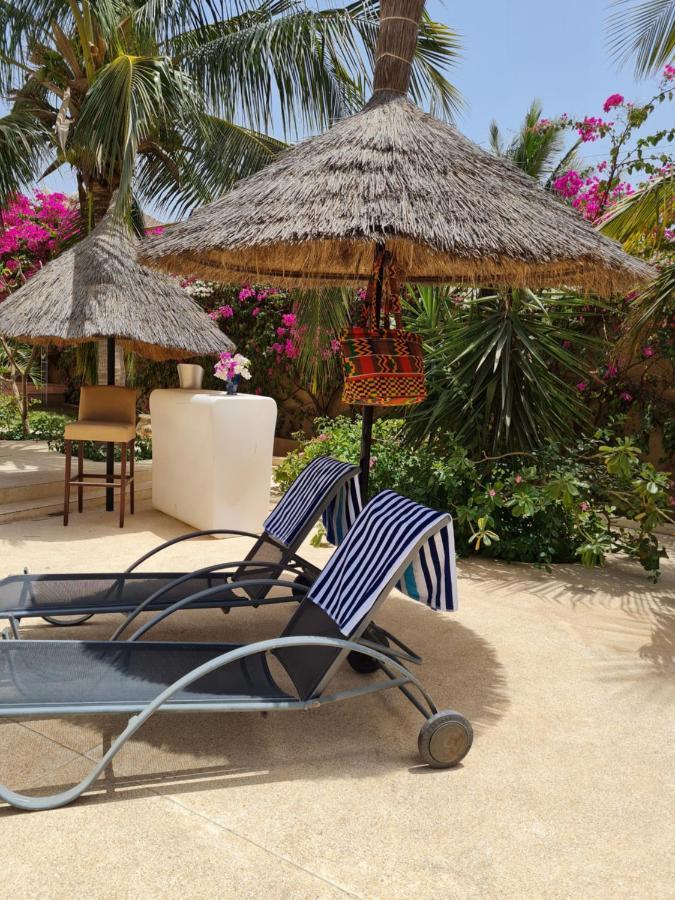 Le Souimanga Bleu Saly Bed & Breakfast Exterior photo